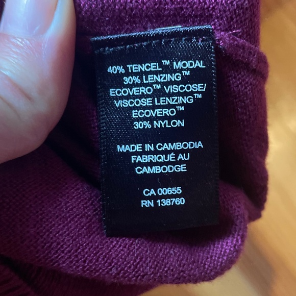 Purple turtleneck - Picture 3 of 3